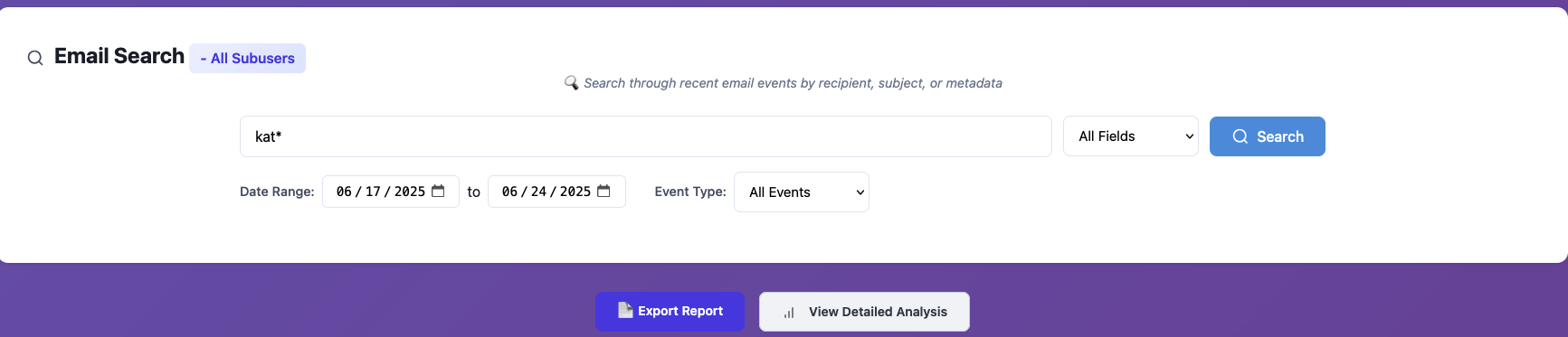 Email Search